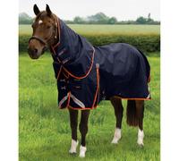 Premier Equine Buster Zero Turnout Rug with Classic Neck Cover Navy - Navy / 6'0