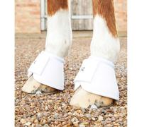 Premier Equine Carbon Wrap Over Reach Boots White - Extra Large