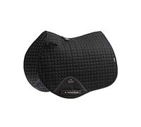 Premier Equine Close Contact Plain Cotton Full Size GP/Jump Square - Black
