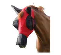 Premier Equine Comfort Tech Lycra Fly Mask Extra 6301 Red, Red, S