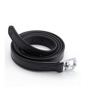 Premier Equine Florence Stirrup Leathers - Black - Size: 58inch
