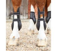 Premier Equine Kevlar Airtechnology Tendon Boots - Black - Size: Cob