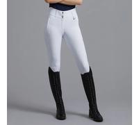 Premier Equine Ladies Aradina Full Seat Gel Competition Breeches - White - Size: UK8