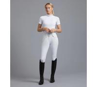 Premier Equine Ladies Torino Full Seat Gel Competition Breeches - White - Size: UK16
