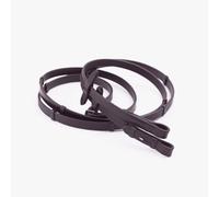 Premier Equine Matteo leather Grip Reins - Brown - Size: Full