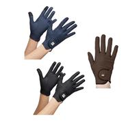 Premier Equine Metaro Ladies Riding Gloves 4102, Black, Large