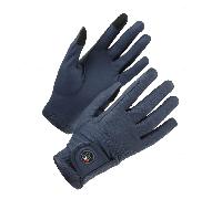 Premier Equine Metaro Women's Riding Gloves - Horse Riding Gloves - Navy - Size: Medium