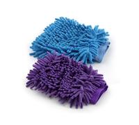 Premier Equine Microfibre Grooming Mitt for Horses - Purple