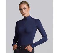 Premier Equine Ombretta Ladies Technical Riding Top Navy - UK 16