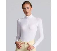 Premier Equine Ombretta Ladies Technical Riding Top White - UK 10