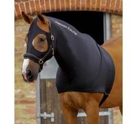 Premier Equine PE Stretch Lycra Hood - Black - Size: Cob