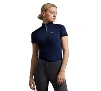 Premier Equine Remisa Womens Technical Short Sleeve Riding Top - Navy Blue