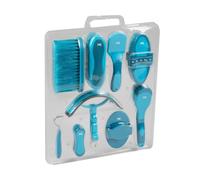 Premier Equine Soft-Touch Grooming Kit Set - Med Blue & Peacock