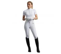 Premier Equine Sophia Ladies Full Seat High Waist Competition Riding Breeches - White
