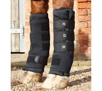 Premier Equine Stable Boot Wraps Inc. Liners - Black - Size: X Large