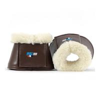 Premier Equine Techno Wool Over Reach Boots - Brown - Size: Full