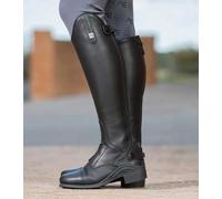 Premier Equine Vallardi Leather Field Tall Riding Boot - Adults Unisex Horse Riding Boots - Black - Size: UK 8