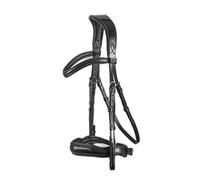 Premier Equine Verdura Anatomic Snaffle Bridle - Black Extra Full