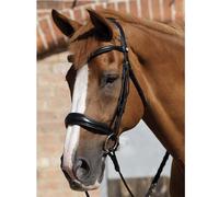 Premier Equine Verdura Anatomic Snaffle Bridle - Horse Bridles - Black - Size: Extra Full