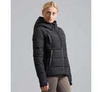 Premier Equine Women's Casella Quilted Jacket - Black - Size: UK14