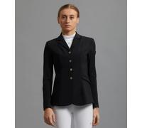 Premier Equine Women's Hagen Competition Jacket - Womens Horse Riding Jackets - Black - Size: UK10