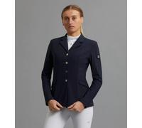 Premier Equine Women's Hagen Competition Jacket - Womens Horse Riding Jackets - Navy - Size: UK8