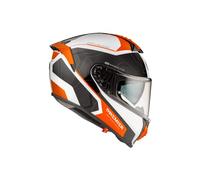 Premier Evoluzion Helmet, Black, Orange and Light Grey, XL, Unisex