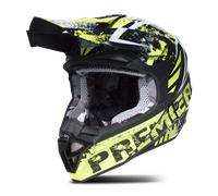 Premier Exige ZX Y MX Helmet Yellow/BlackXL Yellow,Black