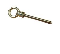 Premier Fittings Direct M10 x 100mm 316 Stainless Steel Long Shank Threaded Eye Bolt