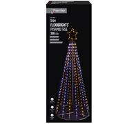 PREMIER Flexibright Pyramid Tree with Star Top - 1.4 m / 5.9 ft