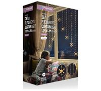 PREMIER Flexibright Snowflake V 267 Warm White LED Curtain Light - 1.2 x 1.2 m