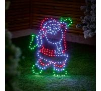 Premier Flexibrights Santa Christmas Decoration 247 Lights - 60Cm