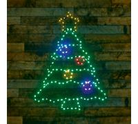 Premier Flexibrights Twinkling Christmas Tree Decoration Light - 60Cm X 46Cm