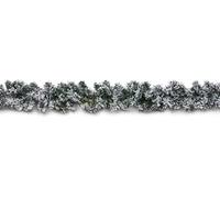 Premier Flocked Woodcote Garland 2.7m