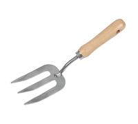 Sealey Gtwh007 Premier Garden Hand Fork With Ash Handle & Stainless Steel Tines