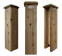 Premier Garden Supplies Concrete Post Extenders (1-WAY START/END) W.100mm x D.100mm x Height 1.5ft (45cm) Designed for Flat or Bobble Top Posts Can be self adjusted for Pyramid Top