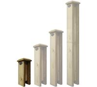 Premier Garden Supplies Concrete Post Extenders (2-WAY STRAIGHT) W.100mm x D.100mm x Height 1ft (30cm) Designed for Flat or Bobble Top Posts Can be self adjusted for Pyramid Top