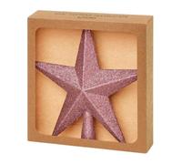 Premier Glitter Star Christmas Tree Topper Plum (20Cm)