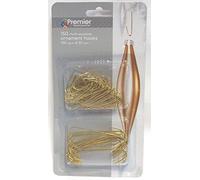 Premier Gold Ornament Hooks Twin