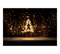 Premier - Gold Table Top Tree 720 LEDs - 45cm