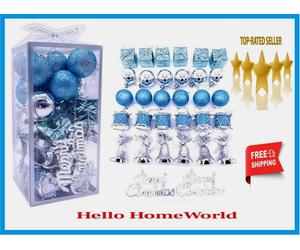 Premier GREDIA Christmas Tree Decorations Bauble Balls Set 32Pcs ✨GREAT 4 XMAS✨