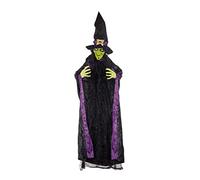 Premier Halloween Decoration Animated Witch 6ft talking hanging Light Up Sound HB181856