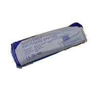 Premier Healthcare Disposable Polythene Aprons - Blue 18 Micron (200 per roll)