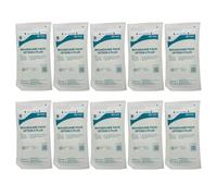 Premier Healthcare Procedure First Aid Accident Emergency Sterile Woundcare Pack, 10 Pieces, Dressing Towel, Gallipot, Non-Woven Swabs, Nitrile Gloves, Polythene Bag (10)