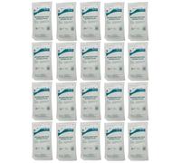 Premier Healthcare Procedure First Aid Accident Emergency Sterile Woundcare Pack, 10 Pieces, Dressing Towel, Gallipot, Non-Woven Swabs, Nitrile Gloves, Polythene Bag (20)