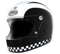 Premier HELMET TROPHY RETRO',BLACK/WHITE,S