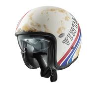 Premier Vintage BTR, jet helmet XL Matt White/Red/Blue