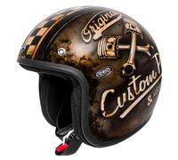 Premier Helmets Classic Open Face Helmet Brown 2XL