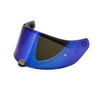 PREMIER HELMETS VISOR HYPER/DEVIL BLUE CHROMED XVISI0132