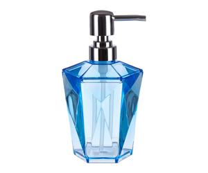 Premier Houseware Black Acrylic Lotion Dispenser Hand Soap / Grey And Silver Pump Bottle Dispenser Shampoo / Oil Dispenser Bottles 10 x 18 x 10